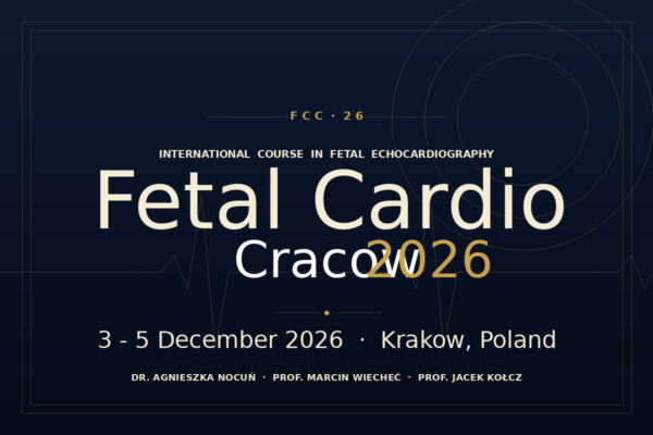 Fetal Cardio Cracow 2026 — international course in fetal echocardiography